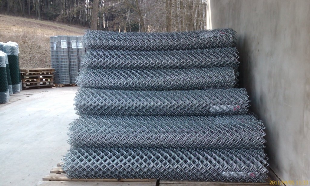 Galvanized mesh mesh 50x50 mm atyp - different height, different roll length