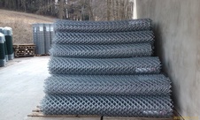 Galvanized mesh mesh 50x50 mm atyp - different height, different roll length