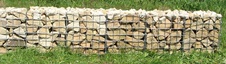 Gabion net 500x500 mm, mesh 100x100 mm