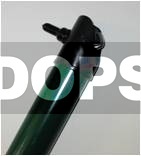 Upright plastic-coated green 42/1500