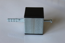 Wall panel holder - zinc plated