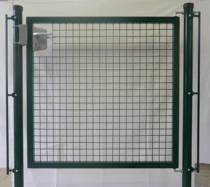 Single leaf gate DOPS 1120x1000 - brown