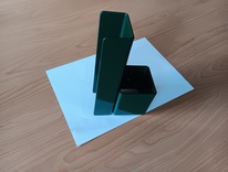 Holder for 3D ceiling tiles - single-sided 60x60 green