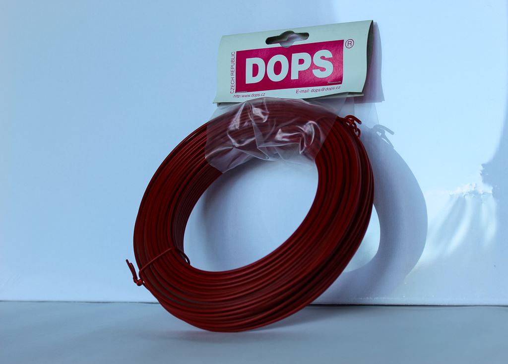 Binding wire PEREN 2.0/50m - red