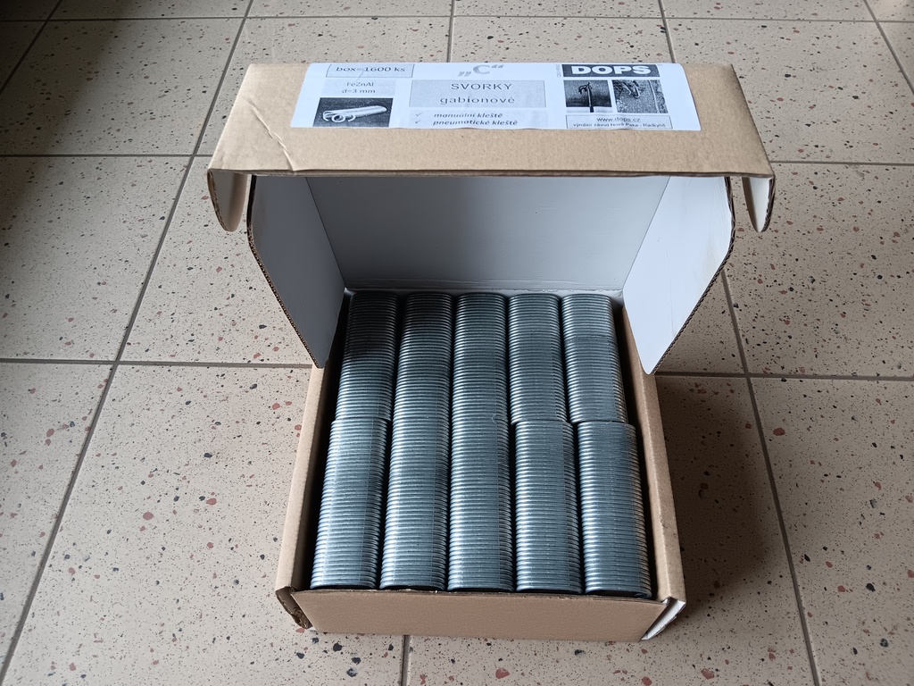 Gabion clamps ''C'' 
