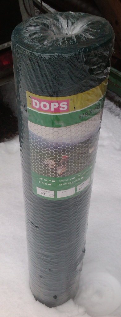 Hexagonal poplast netting 25/1.0/500/10m