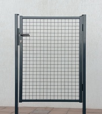 Garden gate 940x1210 anthracite - left