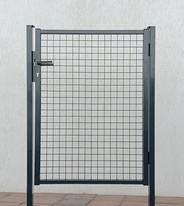 Garden gate 940x1460 anthracite - left