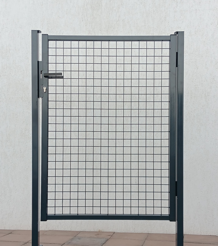 Garden gate 940x1560 anthracite - left