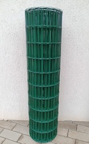 Welded plastic coated mesh Metuje - green - height 150 cm, mesh 100*50 mm, roll 25 m