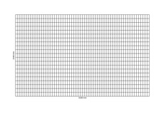 Gabion net 3100x2100 mm, mesh 50x100 mm