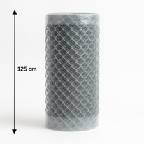 Galvanized mesh 125 cm, roll 15 m