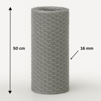 Hexagonal galvanized mesh 16/0.7/500/10m
