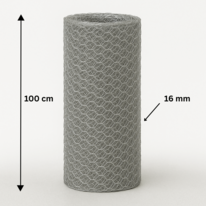 Hexagonal galvanized mesh 16/0.7/1000/50m