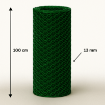 Hexagonal poplast netting 13/1.0/1000/25m