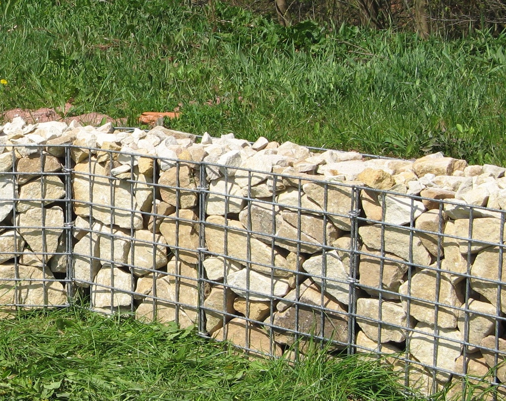 Gabion net 500x500 mm, mesh 100x100 mm