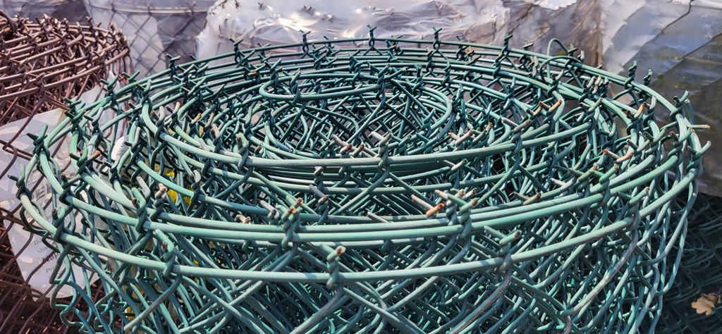 Plastic mesh 160 cm, 2.7 mm - green