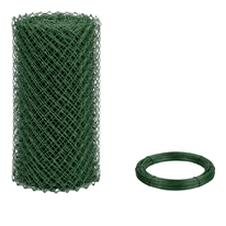 Plastic mesh 100 cm, 2.5 mm - green