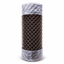 Plastic mesh 100 cm, 2.7 mm - brown
