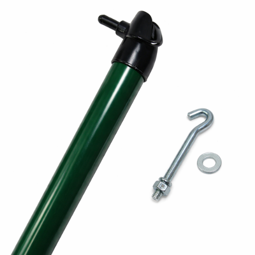 Upright, plastic-coated green 38/1750