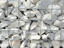 Gabion net 800x300 mm, mesh 100x100 mm