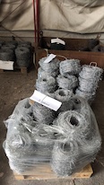 YOWA galvanized barbed wire - 10 kg 
