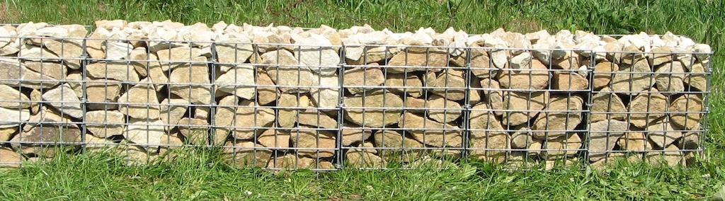 Gabion net 1500x400 mm, mesh 100x100 mm
