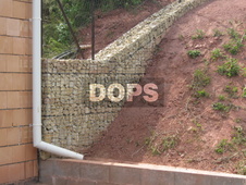 Gabion net 700x500 mm, mesh 100x100 mm