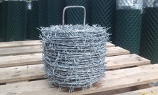Galvanized barbed wire - 200 m 