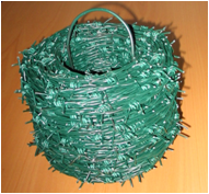 BODLÁK PEREN barbed wire - green 200 m 