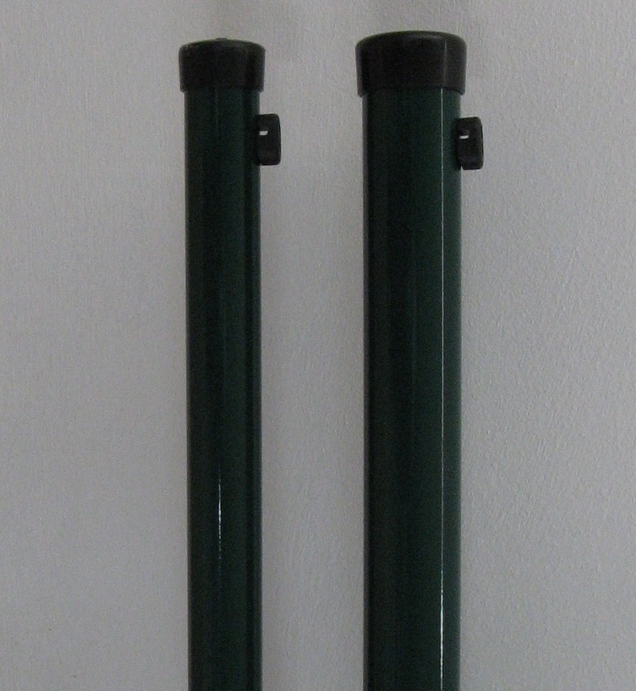 Plastic coated column green 38/2000 