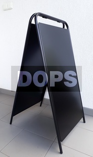 Advertising stand A - black - YES