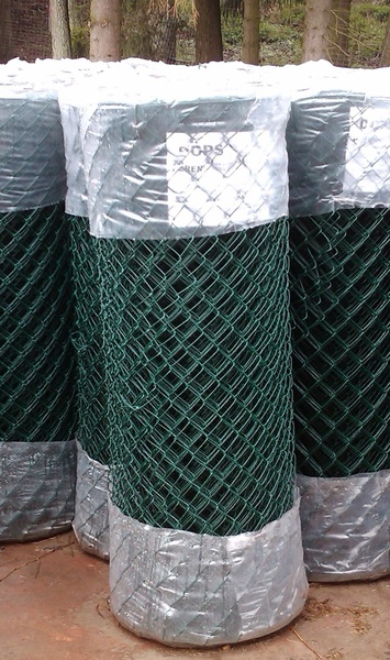 Plastic mesh 125 cm, 2.5 mm - green