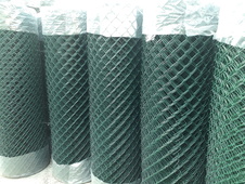 Plastic mesh 100 cm, 2.7 mm - green