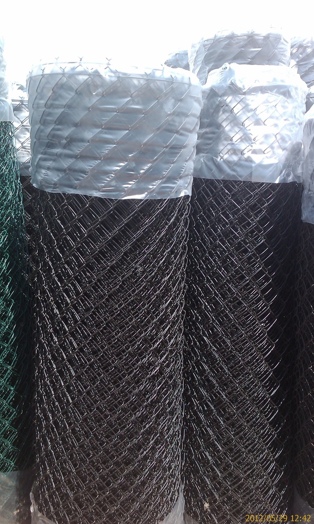 Plastic mesh 125 cm, 2.7 mm - brown