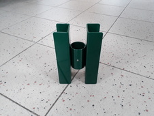 Floor plate holder - double sided 48 - green