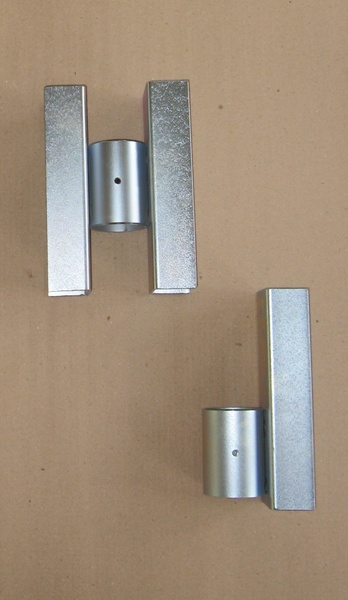 Holder for under-ceiling plates - double-sided 60 - zinc plated