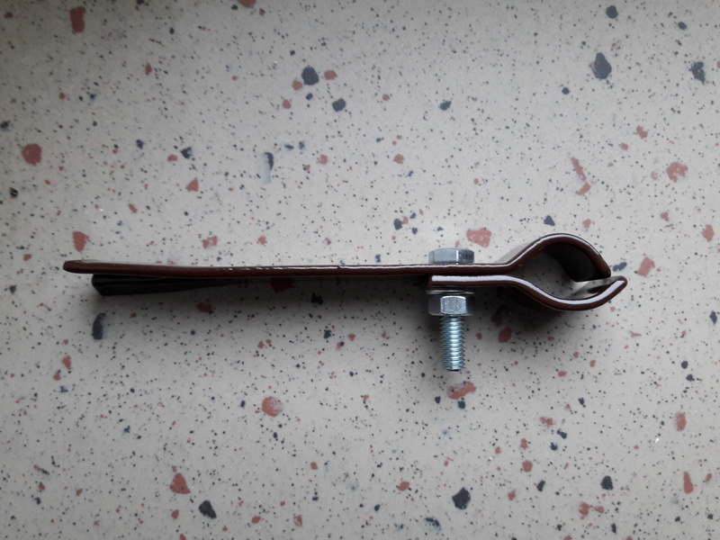 Frame holder for masonry and concrete - brown