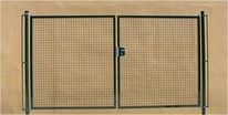 DOPS double leaf gate 4150x1000