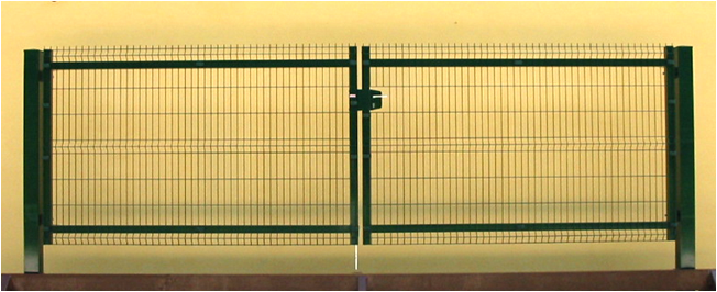 3D double leaf gate 5060x1530