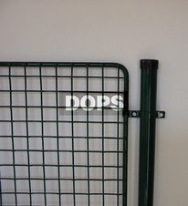 Fence frame ÚPA - green/brown - size larger than 2*1