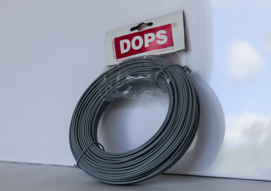 Binding wire PEREN 1.4/50m - grey 