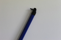 Upright plasticised blue 38/1500
