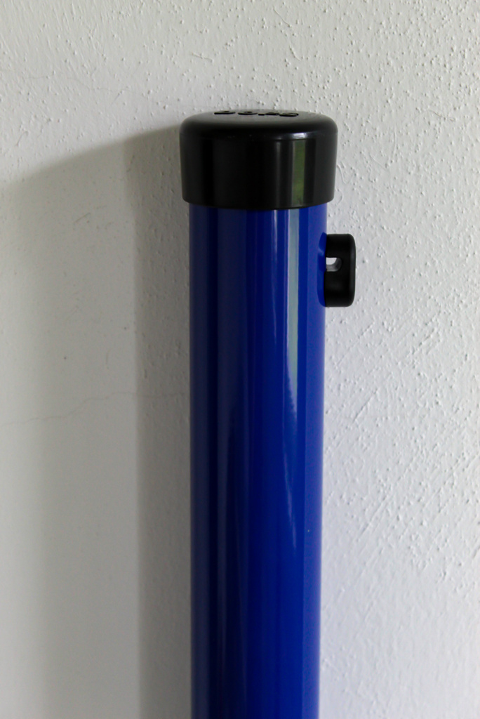 Plastic coated column blue 48/1500 