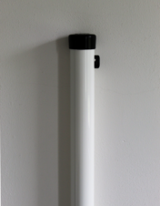 Column white plastic coated 48/1750  