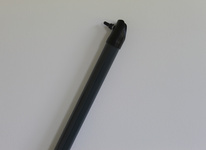 Upright plastic-coated anthracite 38/2400