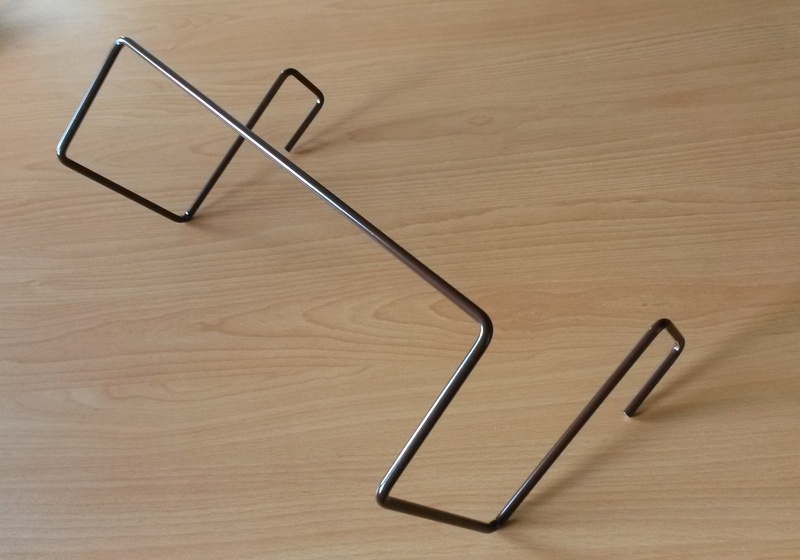 Hanging box holder - large - brown