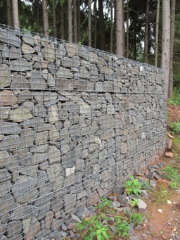 Gabions in the forest? Why not!